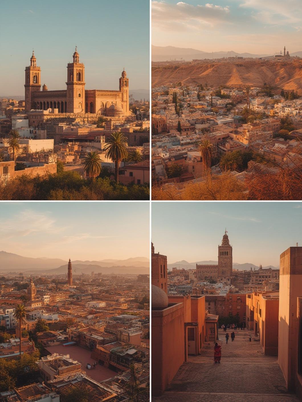 Marrakech palm grove oasis