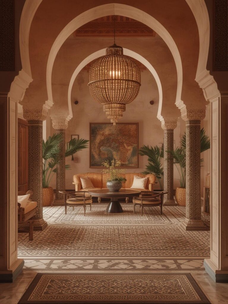 marrakech morocco map