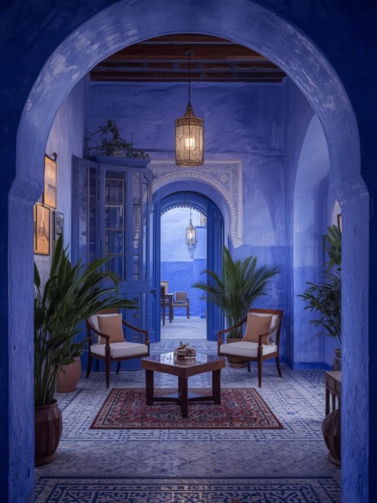 morocco blue city chefchaouen