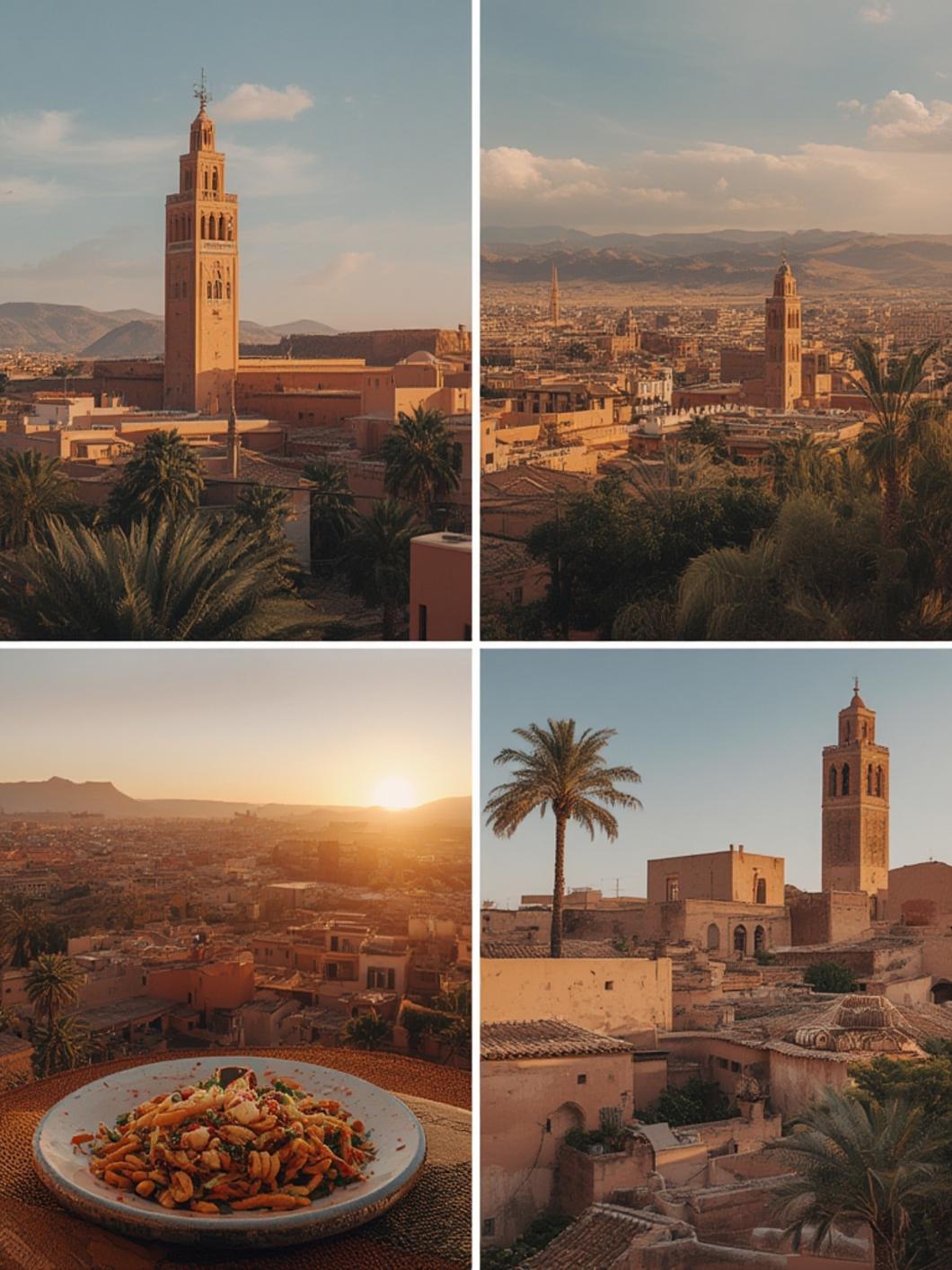 time in marrakech morocco steps